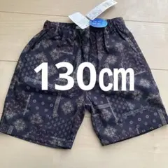 グローバルワーク　ペイズリー柄ハーフパンツ 130㎝