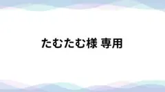 たむたむ様 専用