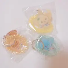 しずくちゃんスプリングゴムキーホルダー3個セット