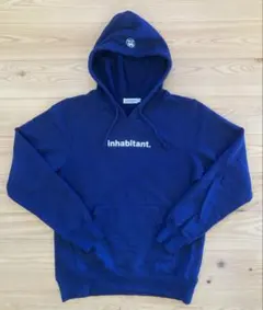 新品 inhabitant インハビタント パーカー XS ネイビー メンズ