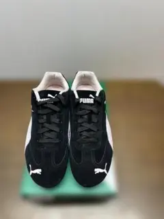 PUMA スピードキャット　スエード ブラック ピンク