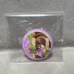 刺繍缶バッジ　ディズニー　ラプンツェル　匿名配送