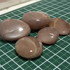 オレンジムーンストーンのタンブル 5点セット