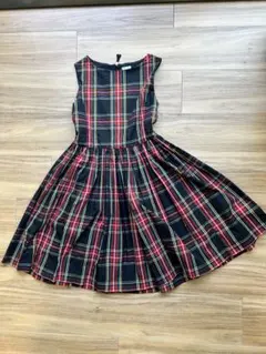 crewcuts チェック柄 ノースリーブワンピース 12のサムネイル