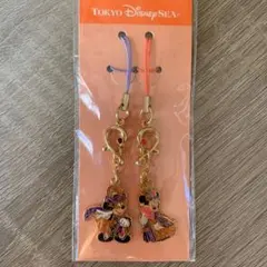 ディズニーシー　ミッキーミニーペアストラップ