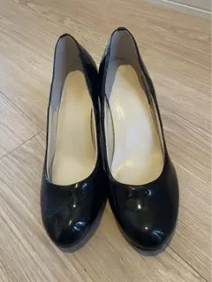 黒パンプス　23.5cm Esperanza