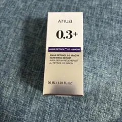 2本　アヌア anua 美容液 レチノール 0.3 ナイアシン セラム 30ml