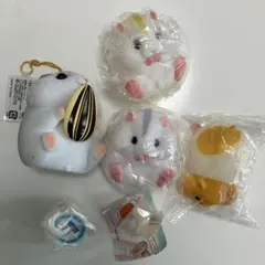 ハムスター　マスコット 5個セット