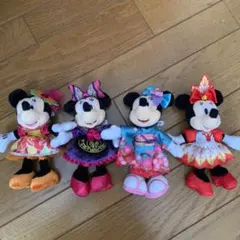 ミニーちゃん ぬいぐるみバッジ