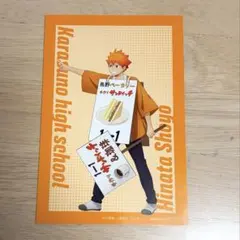 ハイキュー!! わくわく文化祭 購入特典 ポストカード日向翔陽