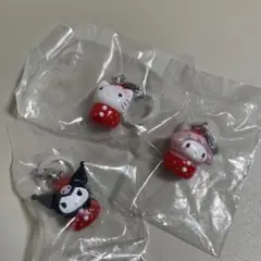 ⚠️訳あり　いちごめじるしアクセサリー　キティ　マイメロ　クロミ