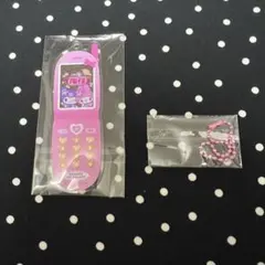 サンリオ マイメロディ クロミ ケータイ風キーホルダー