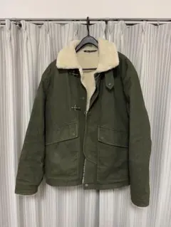 ZARA ザラボア襟 ファイヤーマンジャケットファイヤーマンコート M