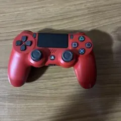 PS4用 ワイヤレスコントローラー レッド