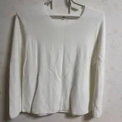 ユニクロ　3Dコットンクルーネックセーター