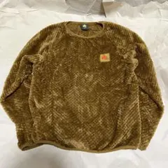 LOGOS park クルーネック シャギーボアプルオーバー トップス 茶 Mのサムネイル