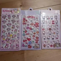 3Dステッカー 3枚セット