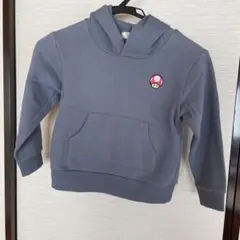 スーパーマリオ　フード付きトレーナー　120