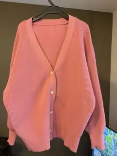 オーバサイズカーディガン