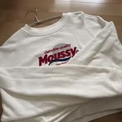 MOUSSY ホワイト トレーナーのサムネイル