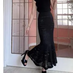 値下げしました！【美品】RESEXXY レースマキシスカート