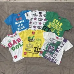 BABYDOLL　まとめ売り　半袖トップス　Tシャツ 80cm 6枚セット