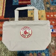 値下　MLB メジャーリーグベースボール レッドソックス ミニトートバッグ 1点のサムネイル