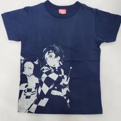 【OJICO】鬼滅の刃 Tシャツ ネイビー 10A 【120~130cm】のサムネイル
