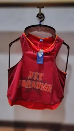 PET PARADISE 犬用タンクトップ レッド Lサイズ