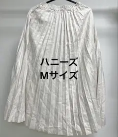 [中古]ハニーズ/Mサイズ/アイボリー/ロングスカート/プリーツスカート