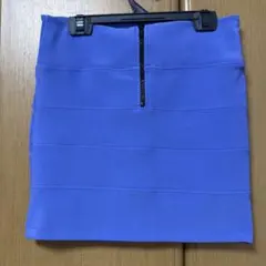 ほぼ新品TOPSHOP ミニスカート パープル タイトスカート（チューブトップ）のサムネイル