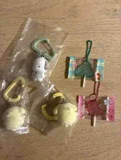 カラフルカラビナマスコットチャーム　サンリオキャラクターズ　キャンディチャームズ