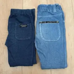 ブリーズ　長パンツ2本セット 120 テータテート、コトリ、ペアマノン、ユニクロ