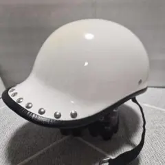 60's ヒロタケアライha白ビンテージヘルメットハーフ半ヘル - メルカリ