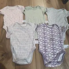 ユニクロ　ベビー肌着セット 80cm 5枚組