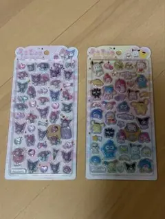 サンリオ うるちゅるポップシール 2点セット 新品