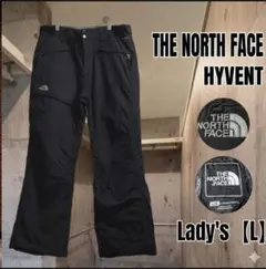 ■THE NORTH FACE■ハイベント/ライナー付きスノーパンツ 黒US/L