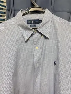 Ralph Lauren チェック柄 ボタンダウンシャツ