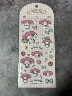 『海外正規品』マイメロディ サンリオ ぷっくりもちもちシール 2026