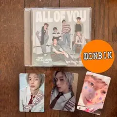 RIIZE 「All of You」 東京ドーム記念盤 WONBIN