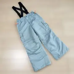 140サイズONYONEスキーズボン 男女兼用 グレー防水加工済み