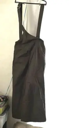 カーキ　斜めかけサロペット　Lサイズ