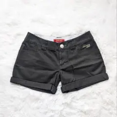 トミーガール ショートパンツ Sサイズ ブラック コットン100%のサムネイル