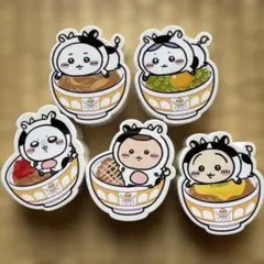 ちいかわ　すき家　マグネット　5個コンプリートセットのサムネイル