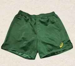 サッカー部 サッカーパンツ アシックス 光沢オレンジ XO - メルカリ