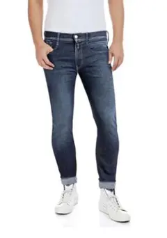 美品 REPLAY ANBASS デニムパンツ W31 定価¥37,400-