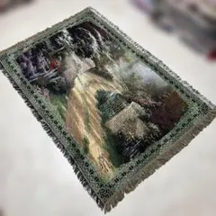 絵画風 マルチカバー ソファカバー ラグ トーマスキンケイド 170x110