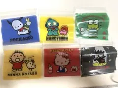 サンリオ　ジップロック2枚ずつセット