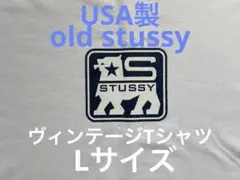 old stussy Tシャツ 90s ステューシー レアモデル USA製