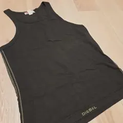 DIESEL ブラック タンクトップ M